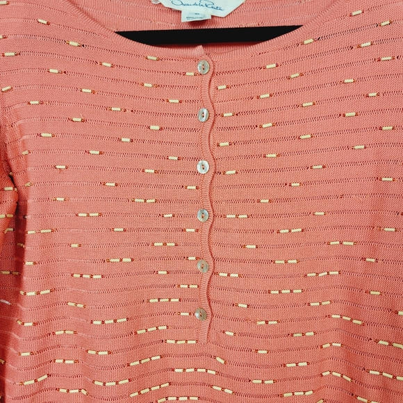 Oscar de La Renta silk sweater - Picture 2 of 7